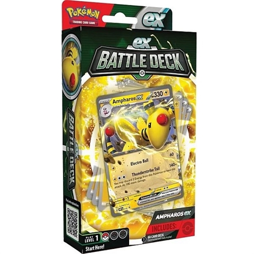 Pokemon EX Battle Deck Ampharos EX - Pokemon kort
